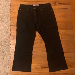 Gap Baby Boot Capri Stretch Jeans Black Size 12